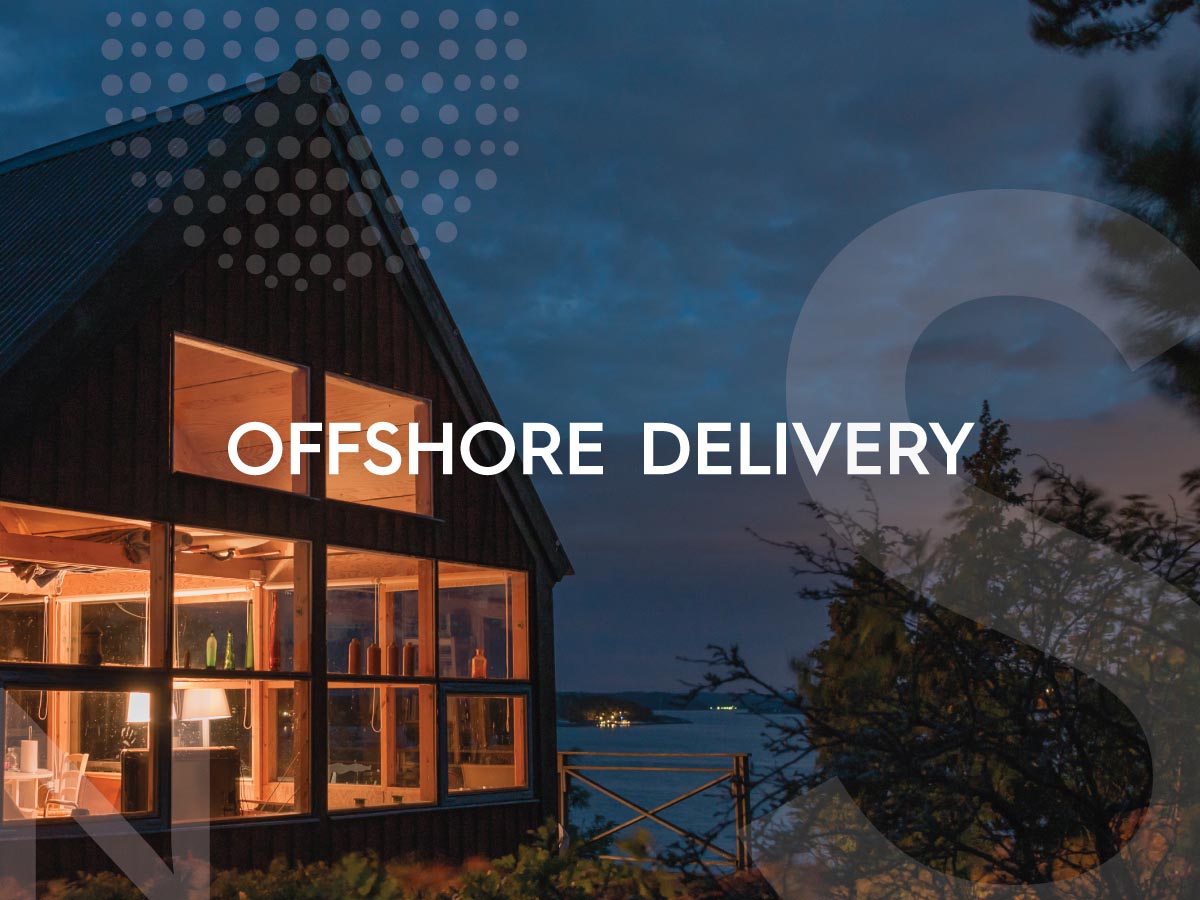 Skona offshore furniture delivery